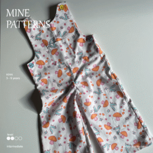 Roby Overalls Pattern 3 - 9 years