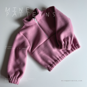 Half-Zip Hoodie Pattern